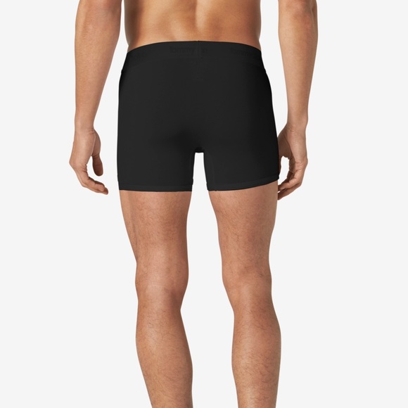 Tommy John Second Skin Trunk 4" | Black MEDIUM - Picture 2 of 10